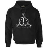Panic at the Disco! - Triangle Siyah Erkek Fermuarsız Kapşonlu