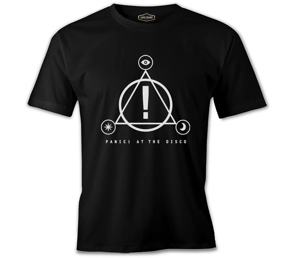 Panic at the Disco! - Triangle Siyah Erkek Tshirt