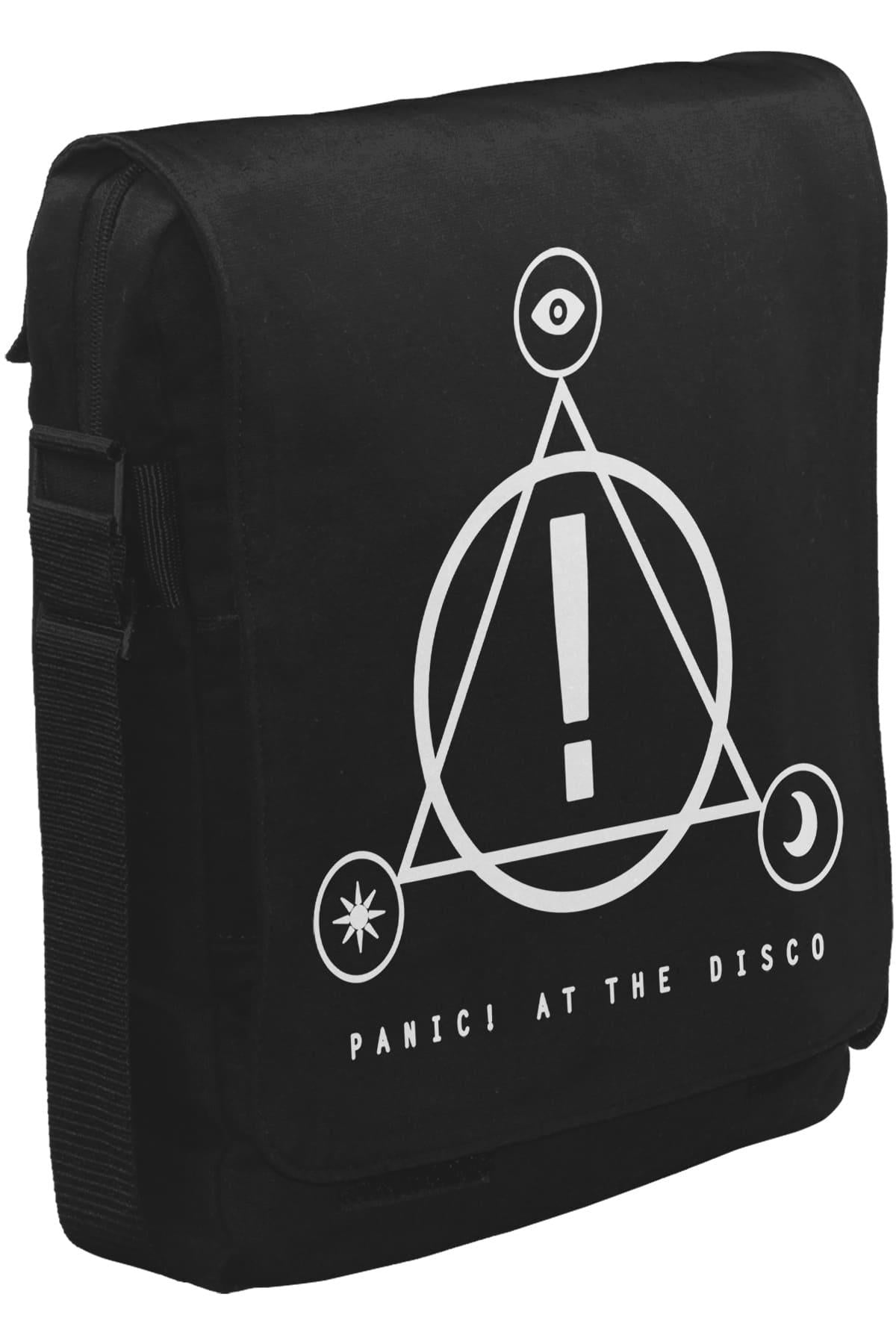 Panic at the Disco! - Triangle Unisex Siyah Postacı Çanta