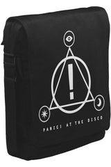 Panic at the Disco! - Triangle Unisex Siyah Postacı Çanta