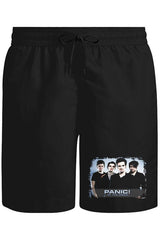 Panic! at the Disco Unisex Siyah Şort