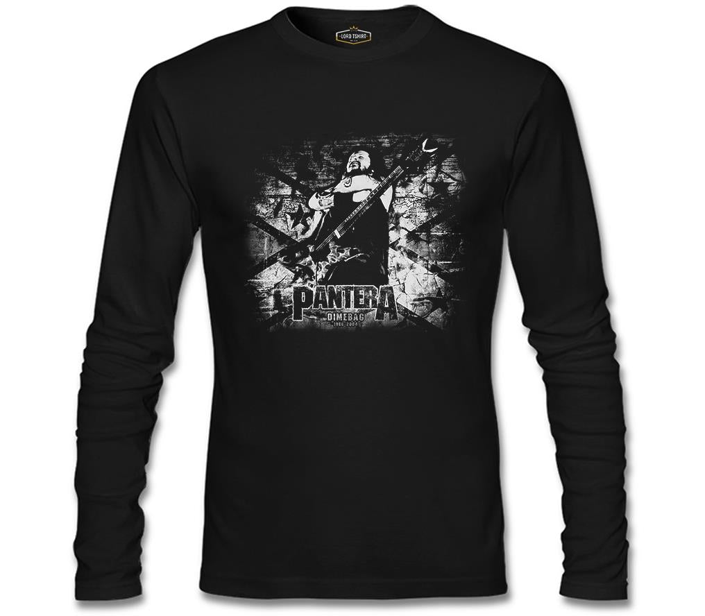 Pantera - Dimebag Rocks Siyah Erkek Sweatshirt