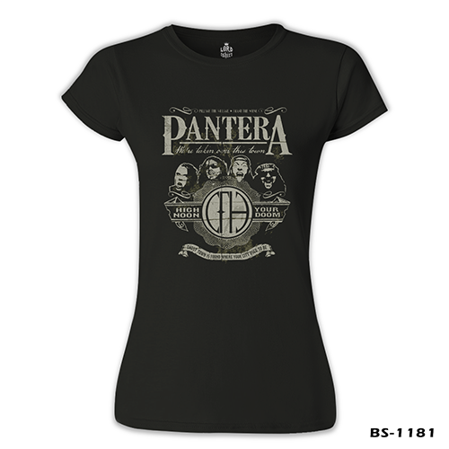 Pantera - High Noon Siyah Kadın Tshirt