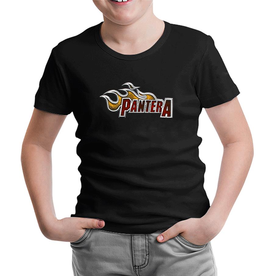 Pantera - Logo Siyah Çocuk Tshirt