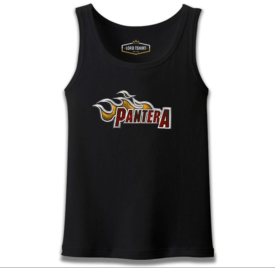 Pantera - Logo Siyah Erkek Atlet