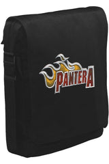 Pantera - Logo Unisex Siyah Postacı Çanta