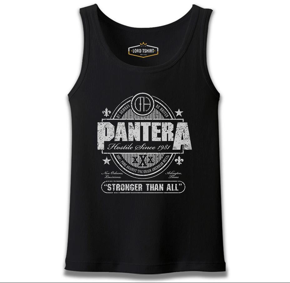 Pantera - Stronger than All Siyah Erkek Atlet