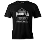 Pantera - Stronger than All Siyah Erkek Tshirt