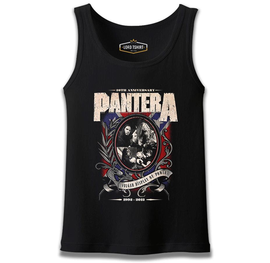 Pantera - Vulgar Display of Power Siyah Erkek Atlet