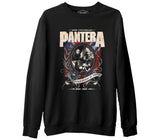 Pantera - Vulgar Display of Power  Siyah Erkek Kalın Sweatshirt