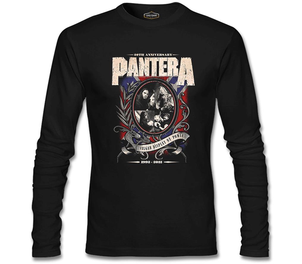 Pantera - Vulgar Display of Power Siyah Erkek Sweatshirt