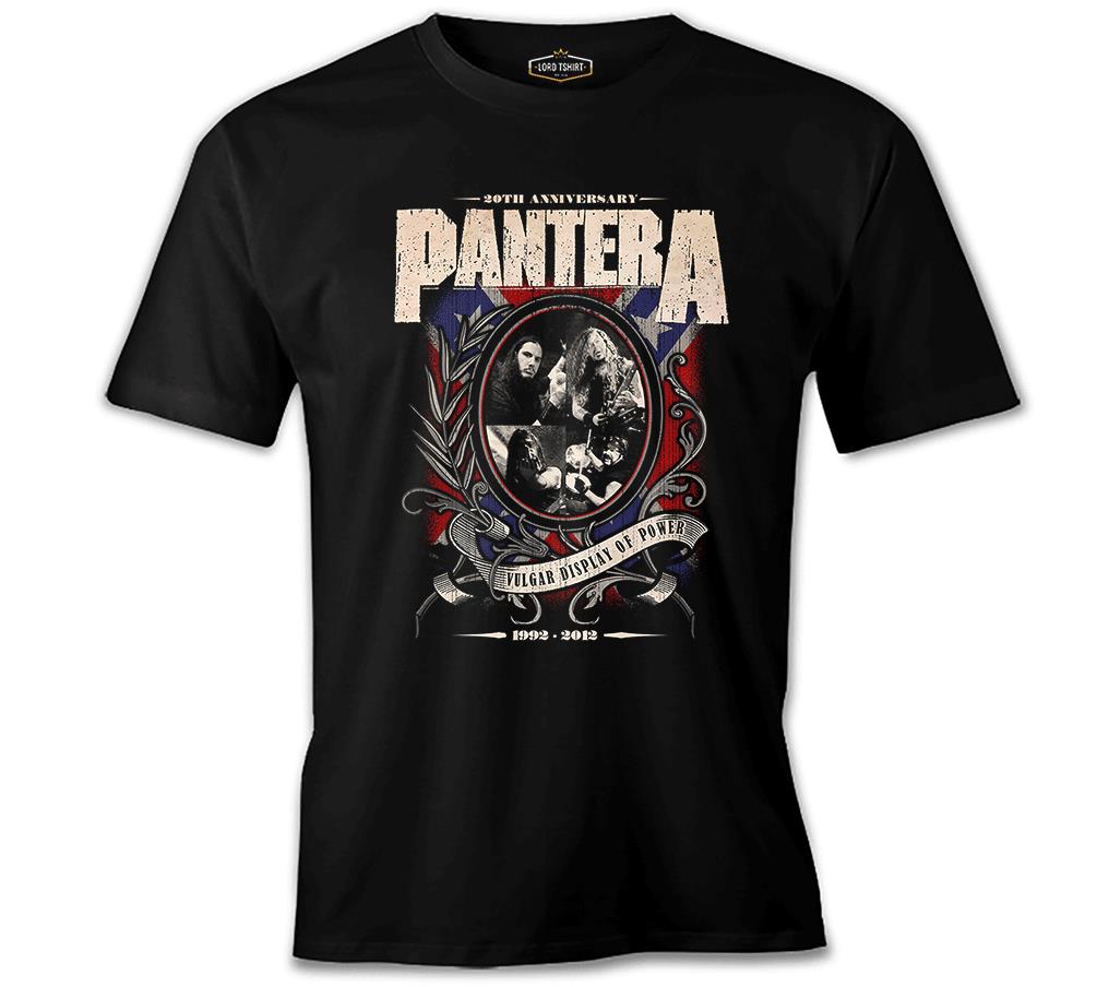 Pantera - Vulgar Display of Power Siyah Erkek Tshirt