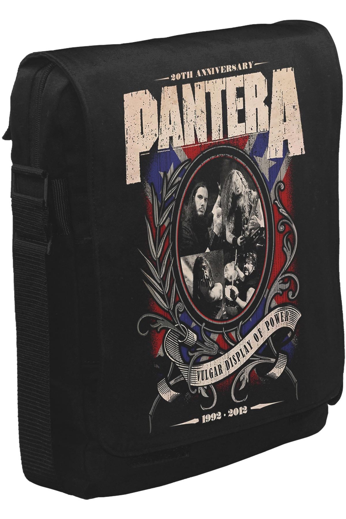 Pantera - Vulgar Display of Power Unisex Siyah Postacı Çanta