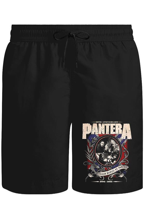 Pantera - Vulgar Display of Power Unisex Siyah Şort