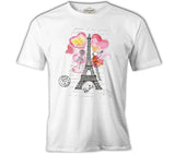 Paris - L'amour White Men's Tshirt