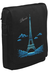Parisian Unisex Siyah Postacı Çanta