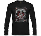 Peace and War Black Men's Sweatshirt