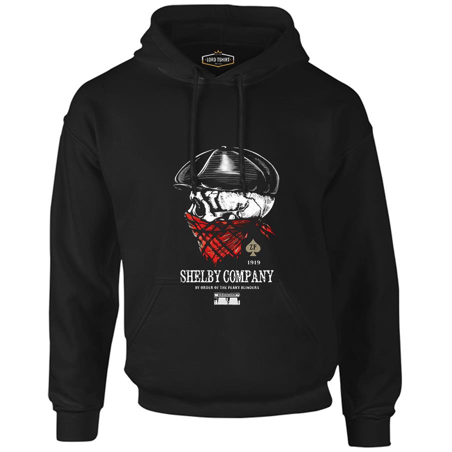 Peaky Blinders - Birmingham Black Men's Zipperless Hoodie