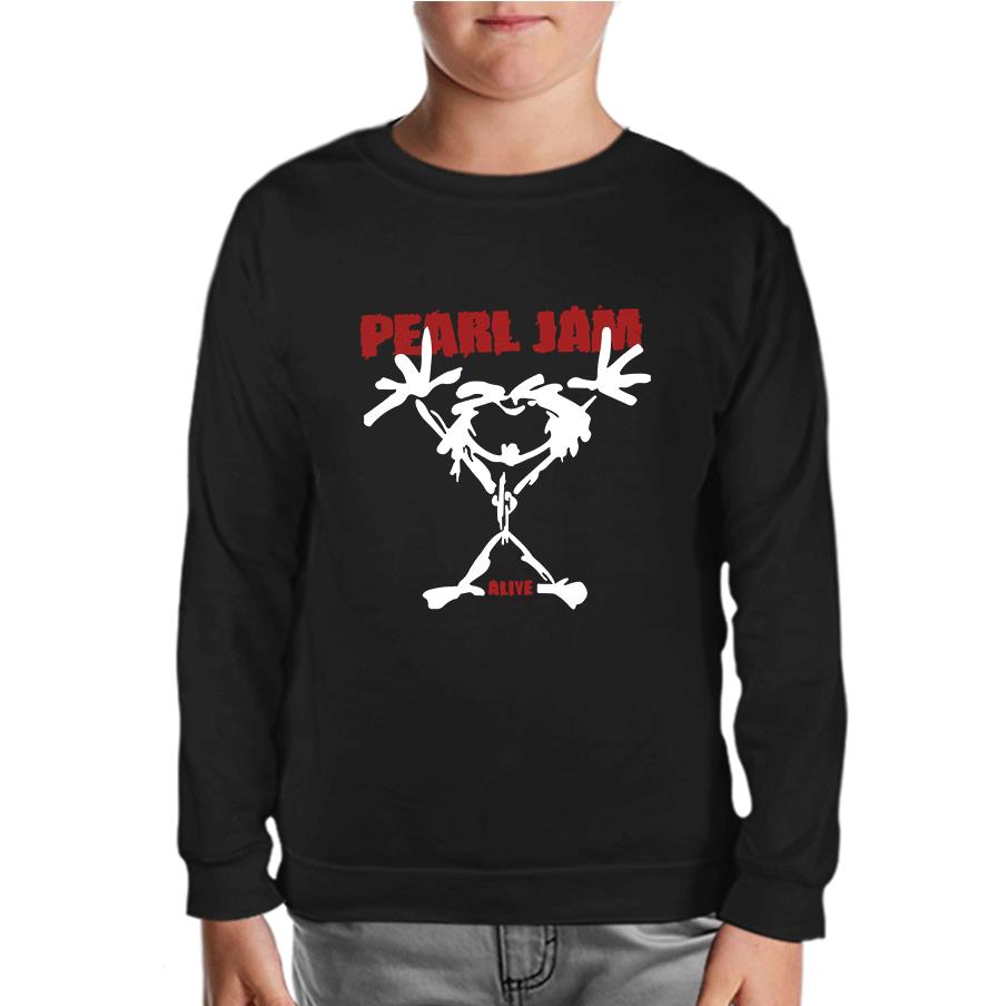 Pearl Jam - Alive Black Kids Sweatshirt