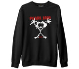 Pearl Jam - Alive  Siyah Erkek Kalın Sweatshirt