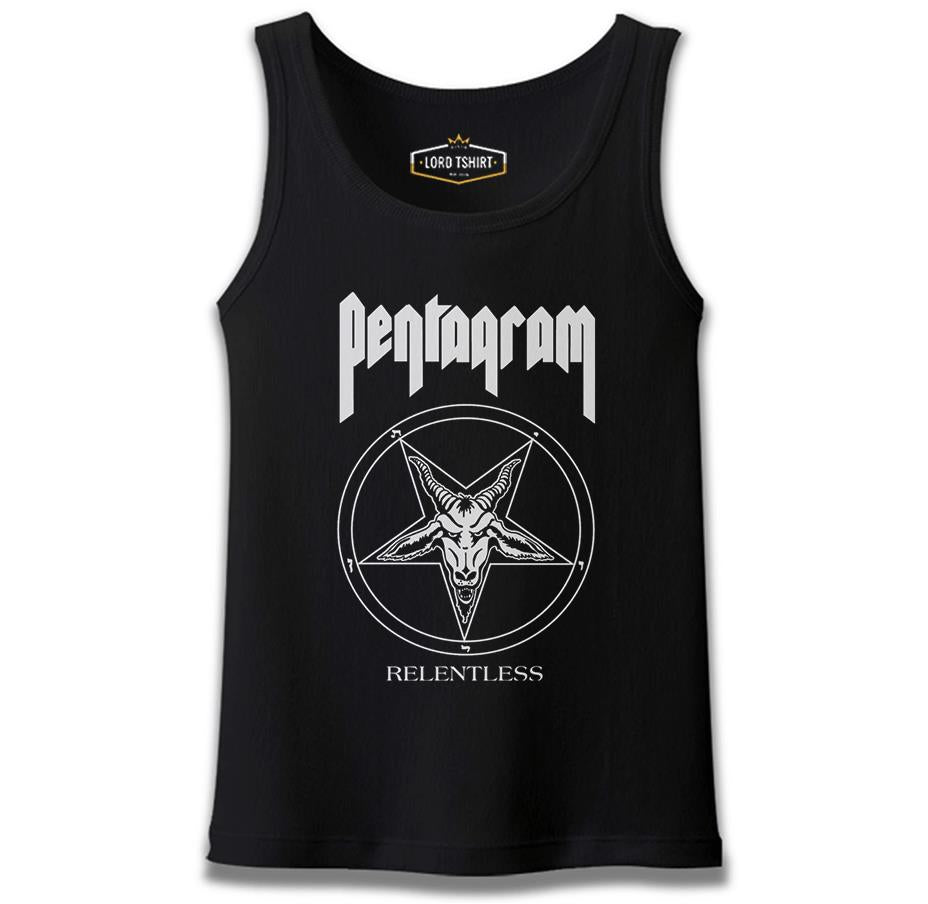 Pentagram - Relentless Siyah Erkek Atlet