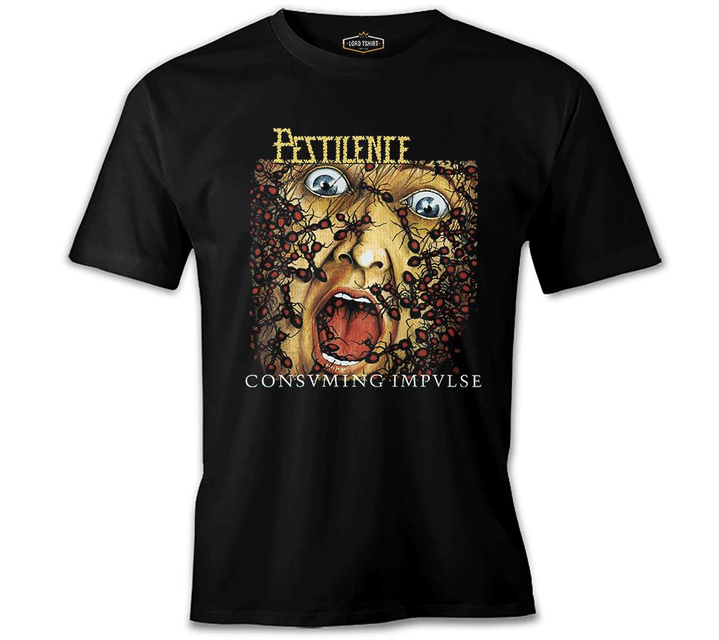 Pestilence - Consuming Impulse Siyah Erkek Tshirt