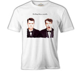 Pet Shop Boys - Actually White Men's Tshirt