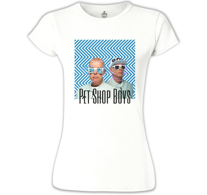 Pet Shop Boys - Super Beyaz Kadın Tshirt