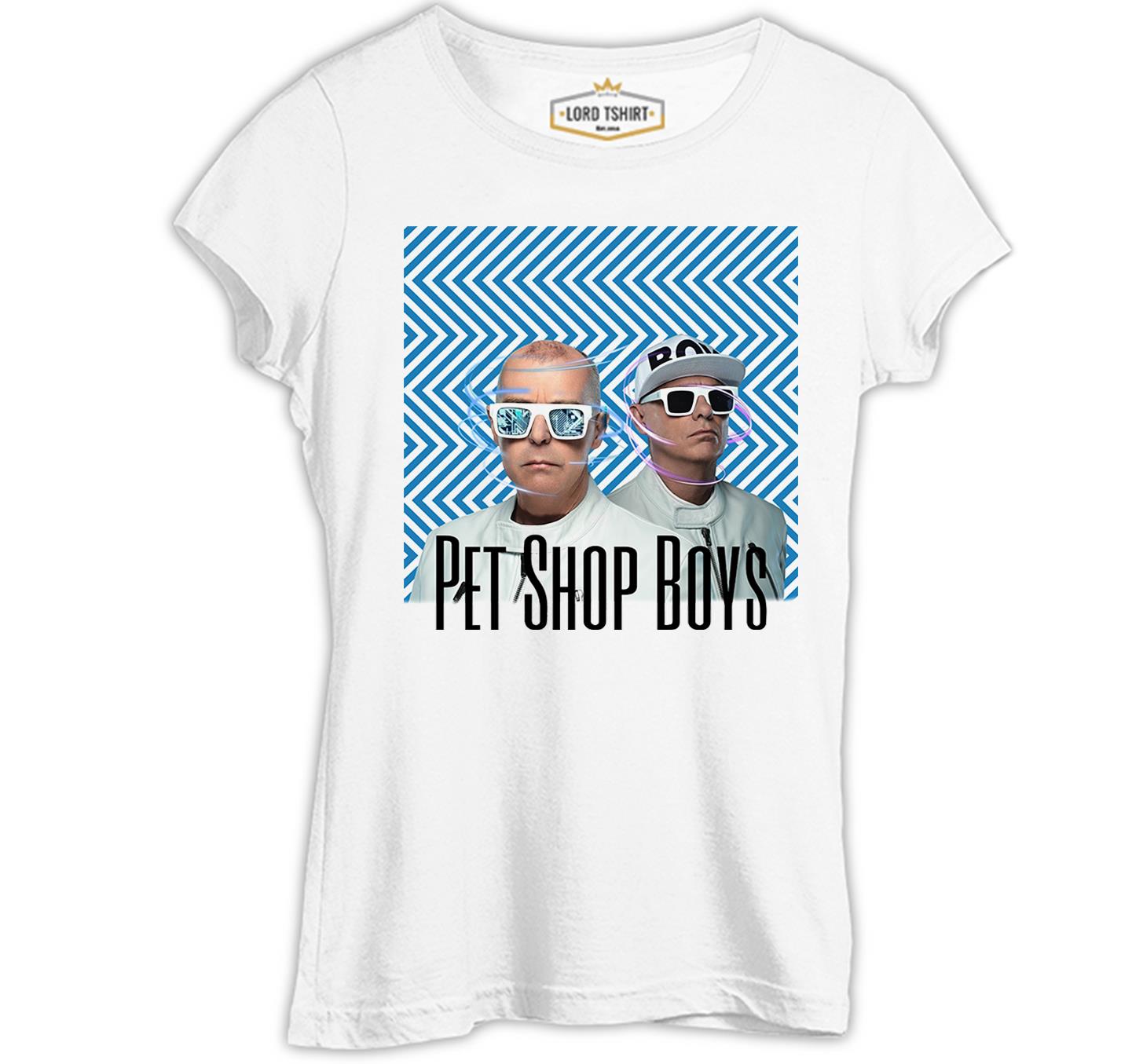 Pet Shop Boys - Super Beyaz Kadın Tshirt