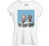 Pet Shop Boys - Super Beyaz Kadın Tshirt