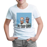 Pet Shop Boys - Super Beyaz Çocuk Tshirt