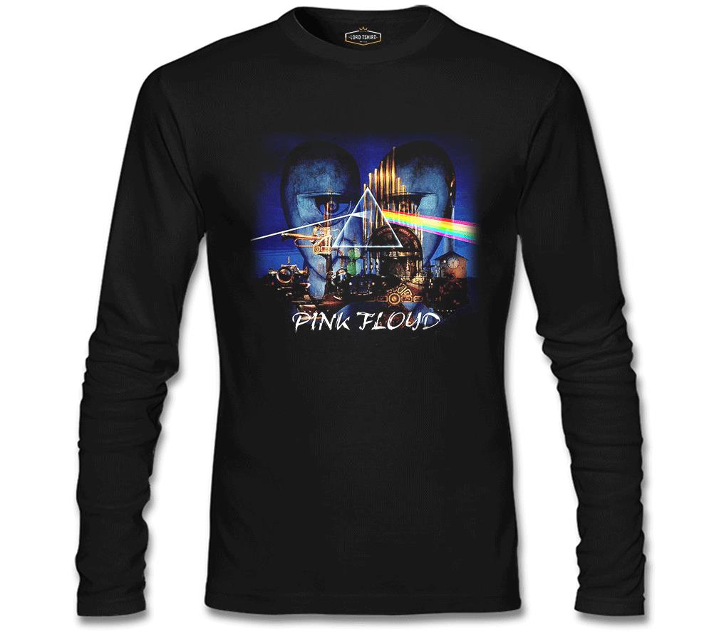 Pink Floyd - Above the Light Siyah Erkek Sweatshirt