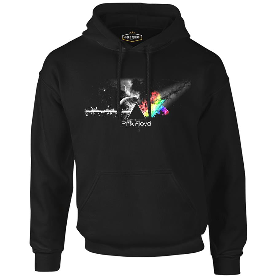 Pink Floyd - In Clouds Black Men's Zipperless Hoodie