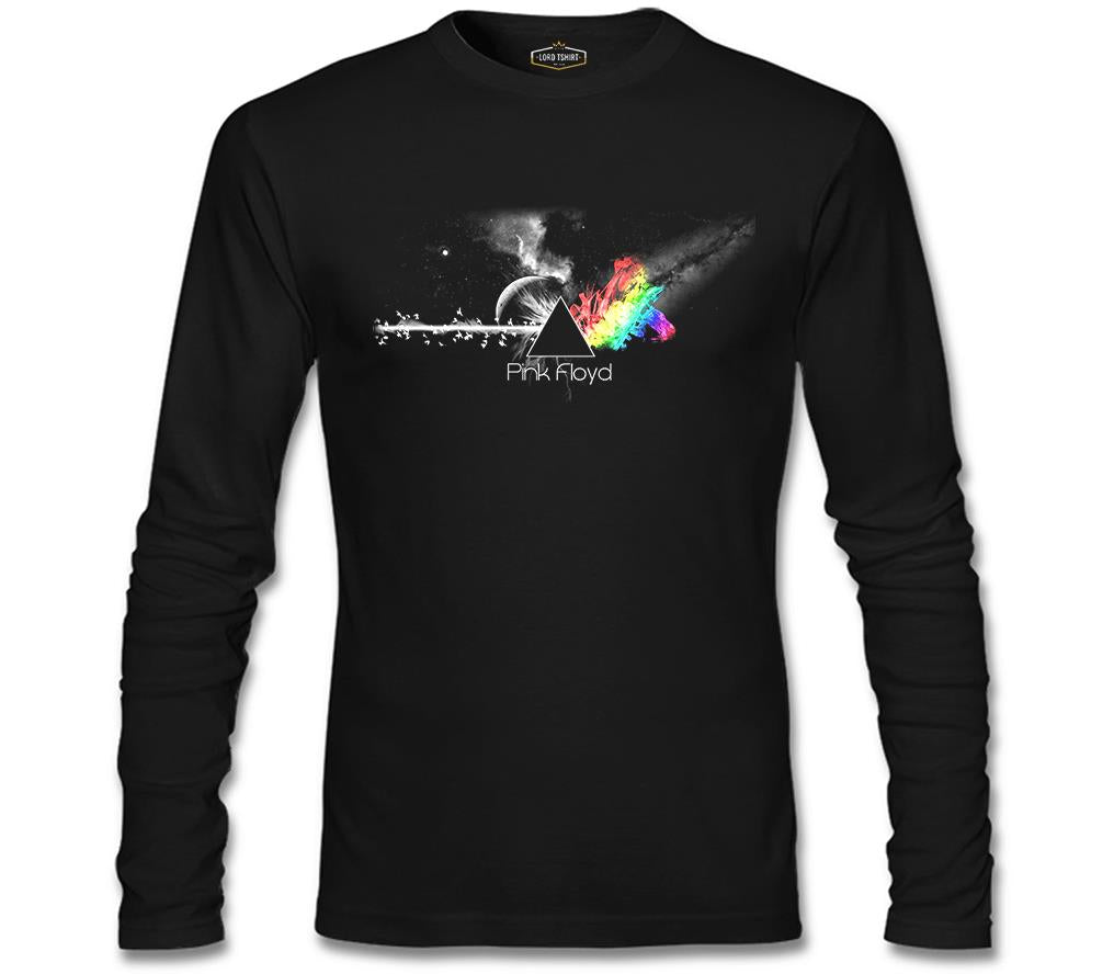 Pink Floyd - In Clouds Siyah Erkek Sweatshirt
