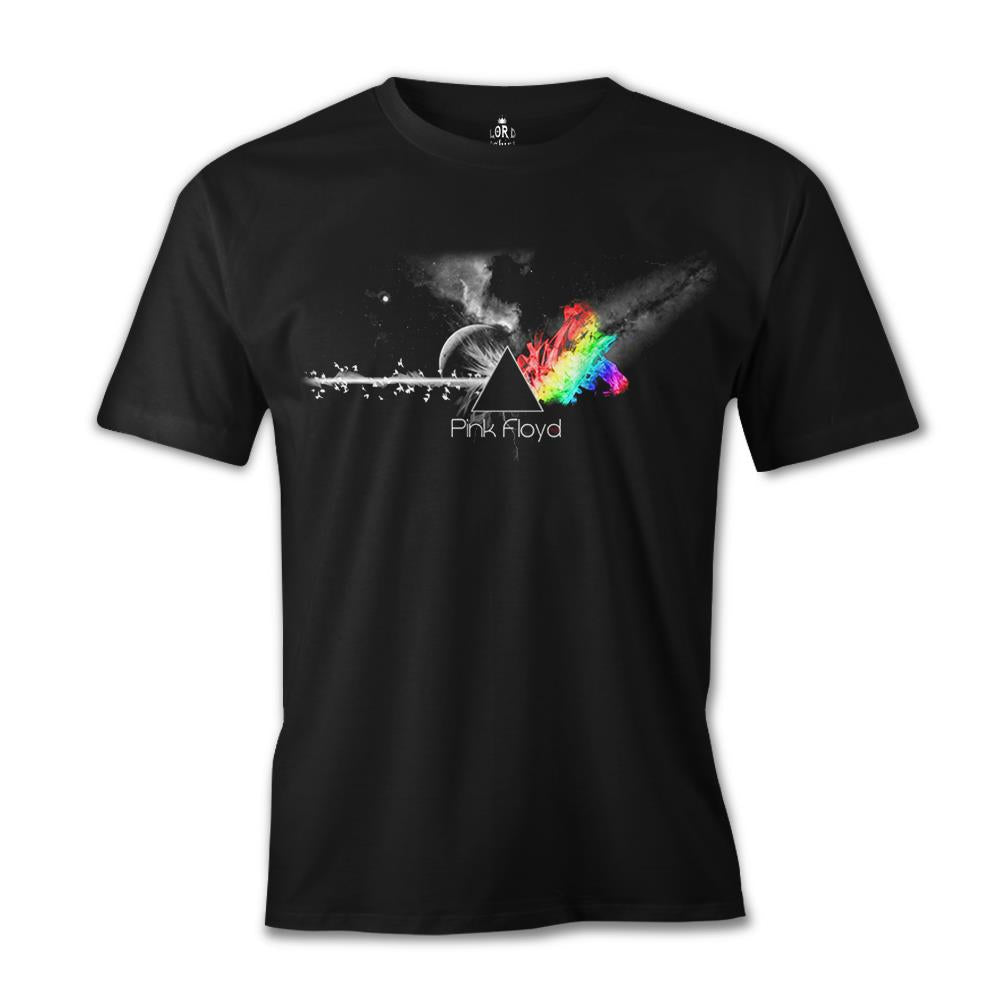 Pink Floyd - In Clouds Siyah Erkek Tshirt