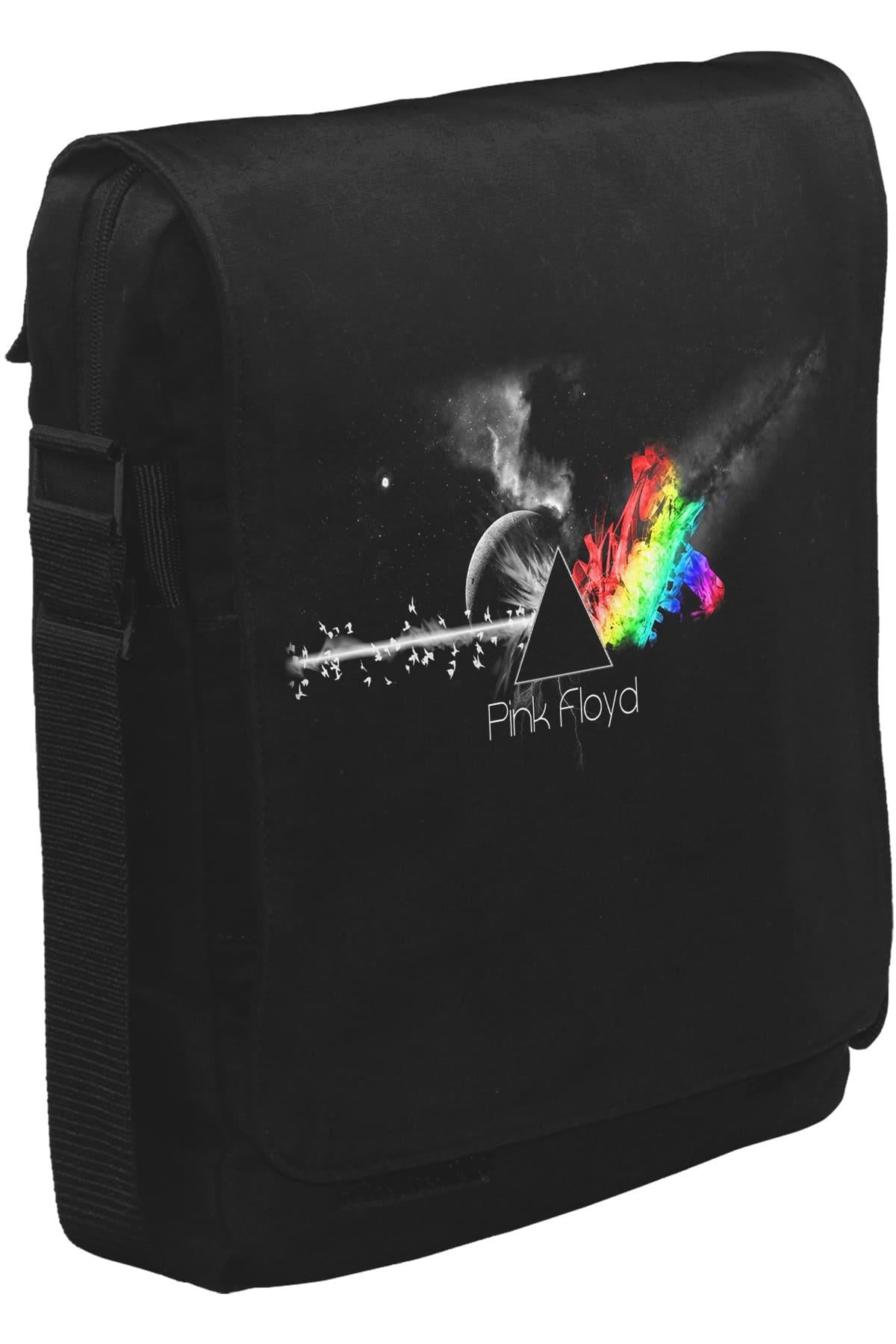 Pink Floyd - In Clouds Unisex Siyah Postacı Çanta