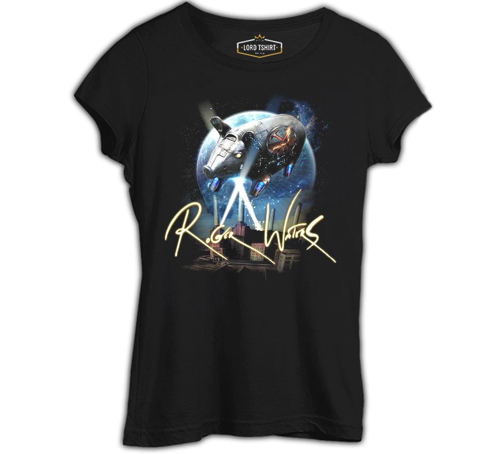 Pink Floyd - Roger Waters Siyah Kadın Tshirt