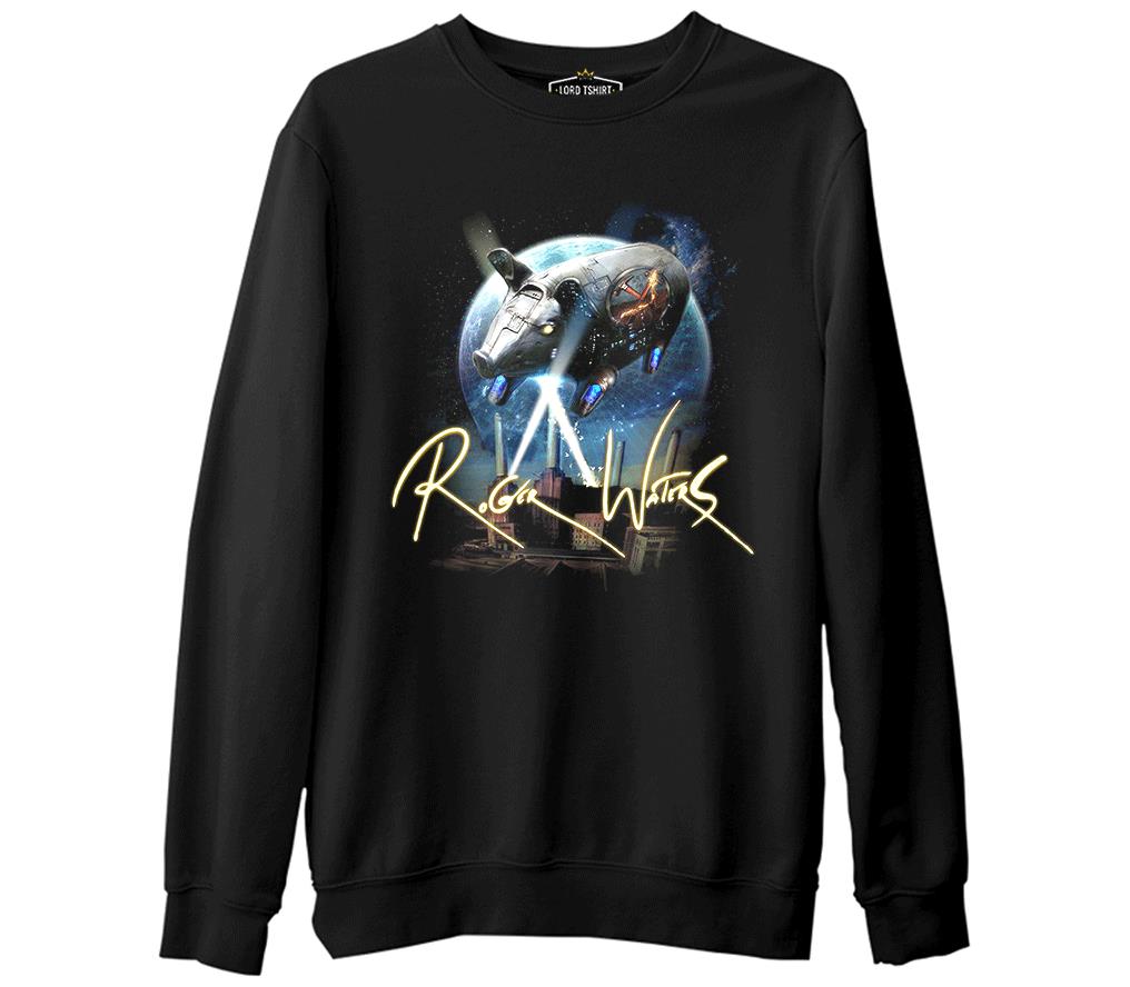 Pink Floyd - Roger Waters  Siyah Erkek Kalın Sweatshirt