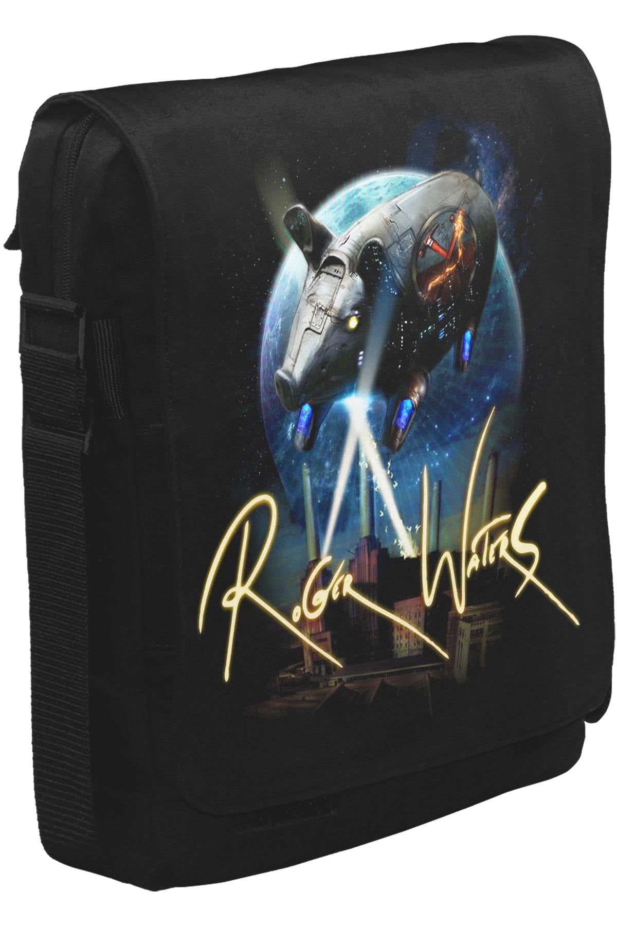 Pink Floyd - Roger Waters Unisex Siyah Postacı Çanta
