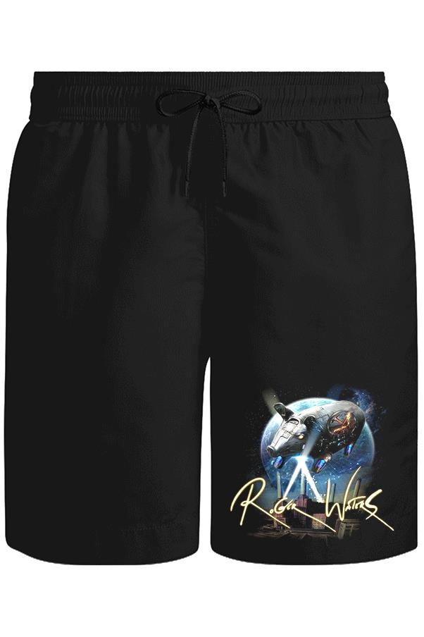 Pink Floyd - Roger Waters Unisex Siyah Şort