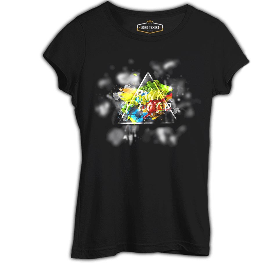 Pink Floyd Siyah Kadın Tshirt