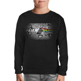 Pink Floyd - The Pink Side Black Kids Sweatshirt