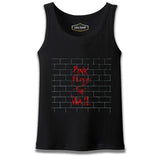 Pink Floyd - The Wall on The Wall Siyah Erkek Atlet