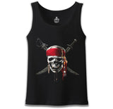 Pirates of Caribbean Skull Black Men's Athlete