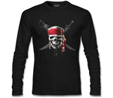 Pirates of Caribbean Skull Black Men's Sweatshirt