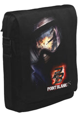 Point Blank Unisex Siyah Postacı Çanta