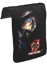 Point Blank Unisex Black Snap-On Messenger Bag Cover CK-332 
