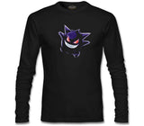 Pokemon Go - Gengar Siyah Erkek Sweatshirt