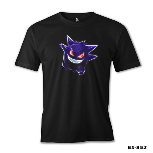 Pokemon Go - Gengar Siyah Erkek Tshirt