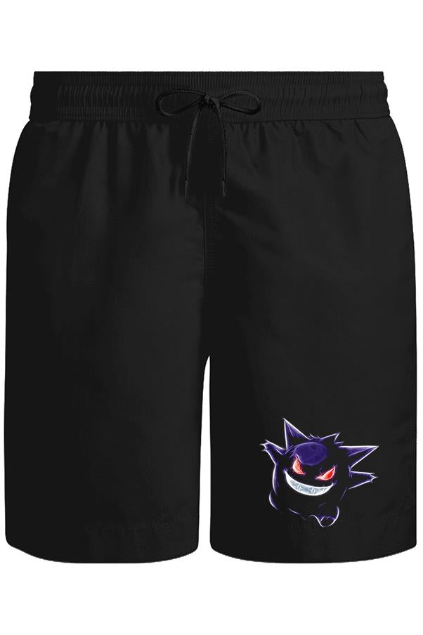 Pokemon Go - Gengar Unisex Siyah Şort